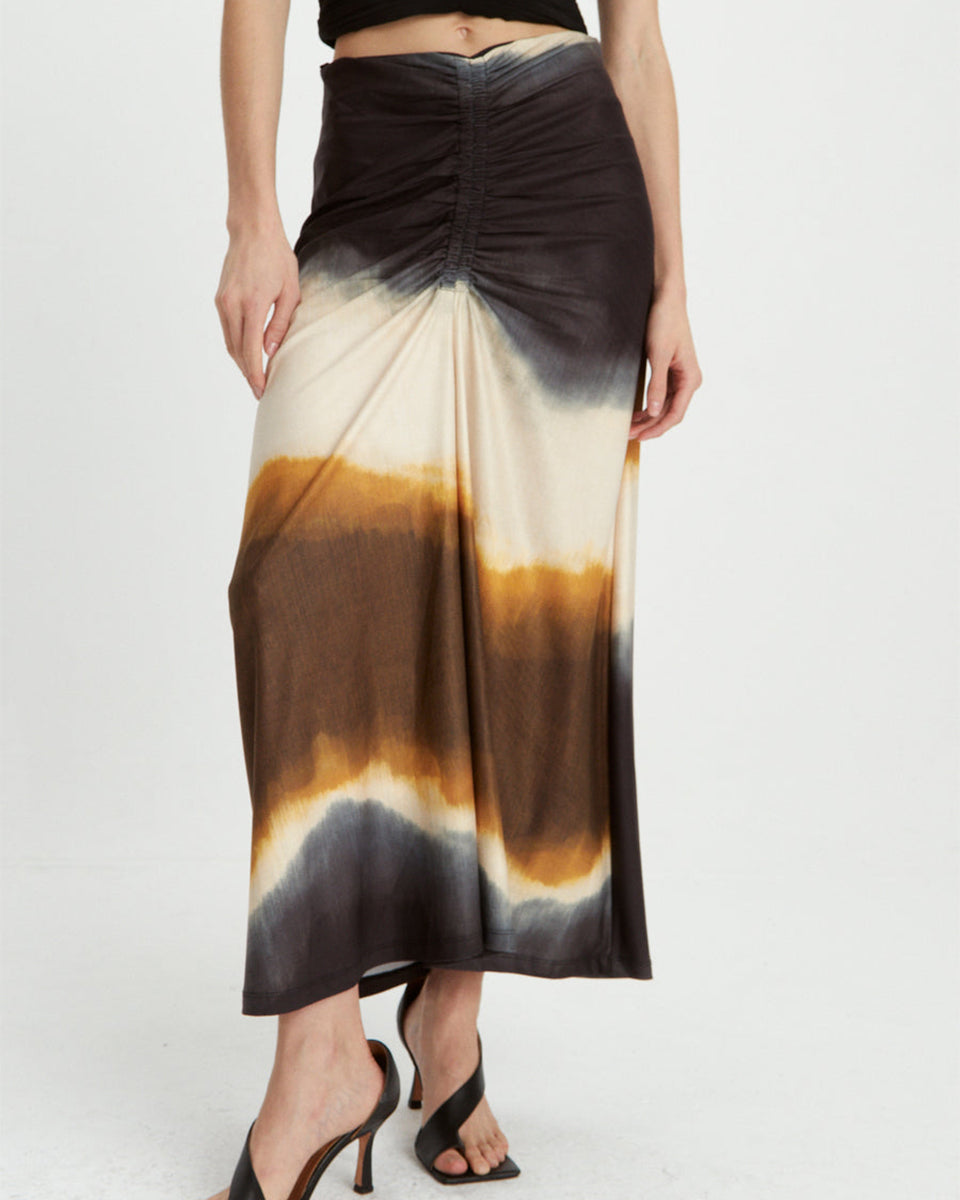 Bernal Anna Midi Skirt-Skirts-Maria Cher-Olive Ombre • Maria Cher-XS-Mercantile Portland