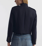 Betsy Wool Jacket-Jackets-Nili Lotan-Midnight-XS-Mercantile Portland