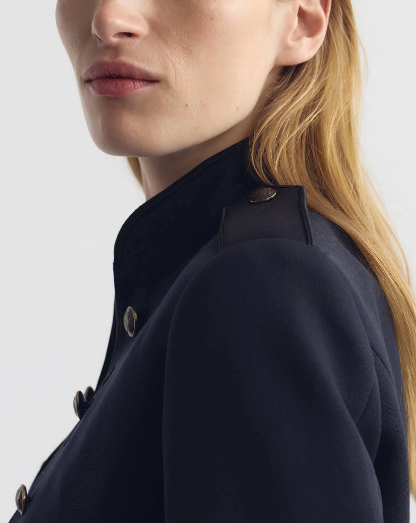 Betsy Wool Jacket-Jackets-Nili Lotan-Midnight-XS-Mercantile Portland