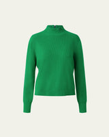 Cashmere Blend Ribbed Knit Sweater-Akris Punto-Mercantile Portland