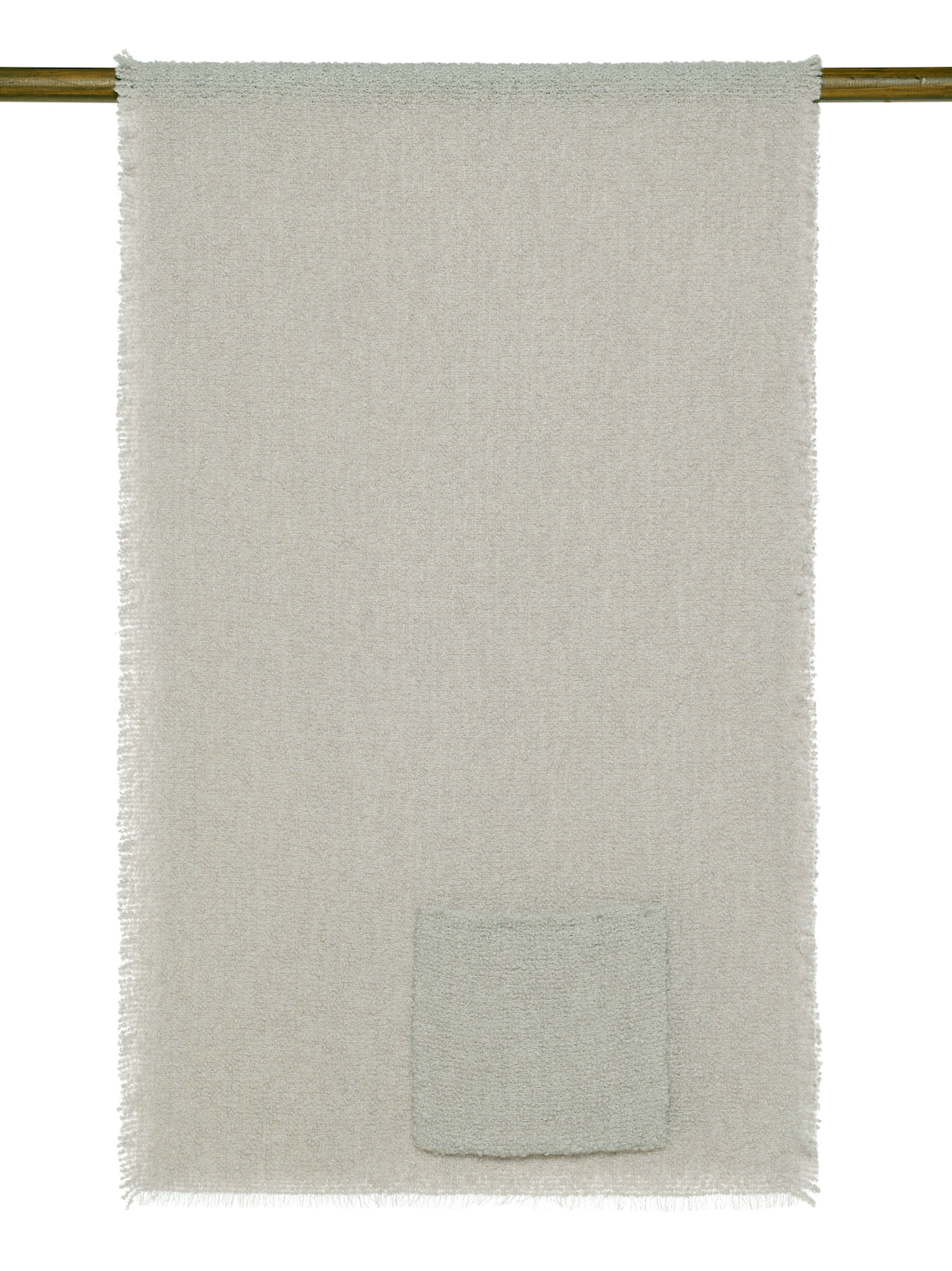 Bianca Cashmere & Silk Scarf/Wrap-Scarves and Wraps-Alonpi-Ivory-OS-Mercantile Portland