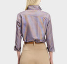 Big Sur-Tops-Sarah Alexandra-Brown & Blue Stripes-00-Mercantile Portland