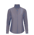 Big Sur-Tops-Sarah Alexandra-Brown & Blue Stripes-00-Mercantile Portland