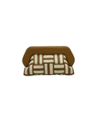 Bios Eaves Straw Clutch – Caramel-Handbags-THEMOIRè-OS-Mercantile Portland