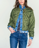 Bleecker Street Liner Jacket in Blondie-Jackets-ASKKNY-BLONDIE-XS-Mercantile Portland