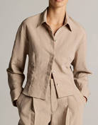 Blouson-Back Shirt Jacket-Shirts-Vince-Dried Blossom-0-Mercantile Portland