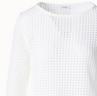 Boat Neck Sweater-Clothing-Akris Punto-Cream-0-Mercantile Portland