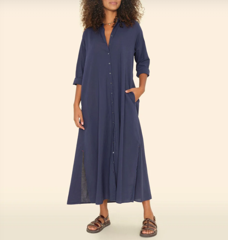 Boden Dress in Navy-Dresses-Xirena-Navy-XS-Mercantile Portland