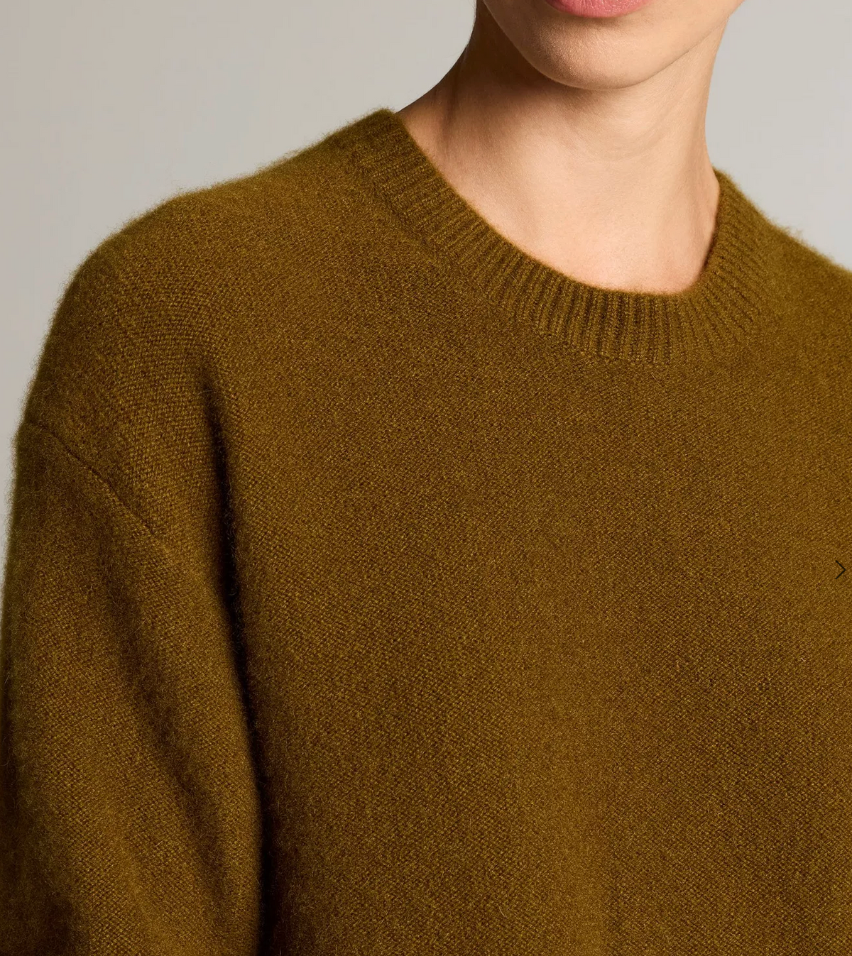 Boiled Cashmere Crew Sweater-Sweaters-Vince-MOss Ochre-XS-Mercantile Portland