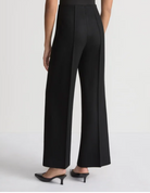 Boiled Wool-Cashmere Beekman Pant-Clothing-Lafayette 148-XS-BLK-Mercantile Portland