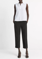 Boxy Sleevless Buttondown-Clothing-Vince-Optic White-XXS-Mercantile Portland