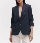 Boyfriend Blazer-Clothing-TWP-Indigo-XXS-Mercantile Portland
