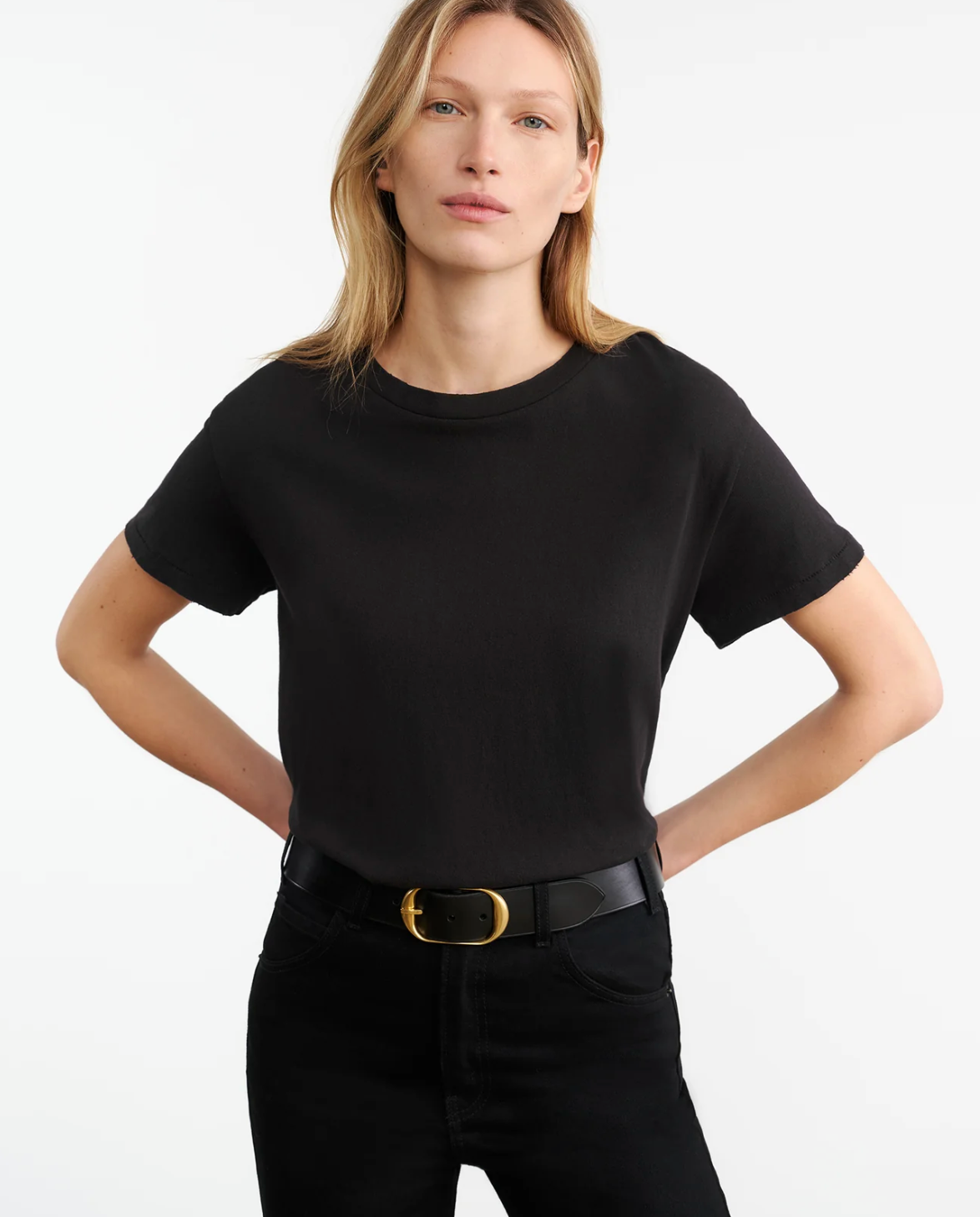 Brady Tee-Clothing-Nili Lotan-Washed Black-XS-Mercantile Portland