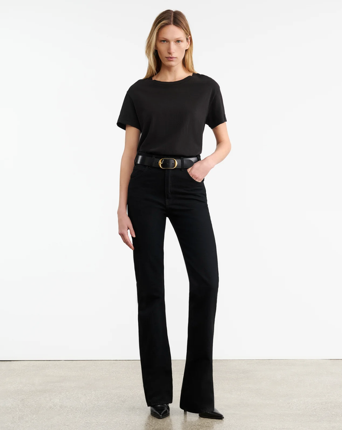 Brady Tee-Clothing-Nili Lotan-Washed Black-XS-Mercantile Portland