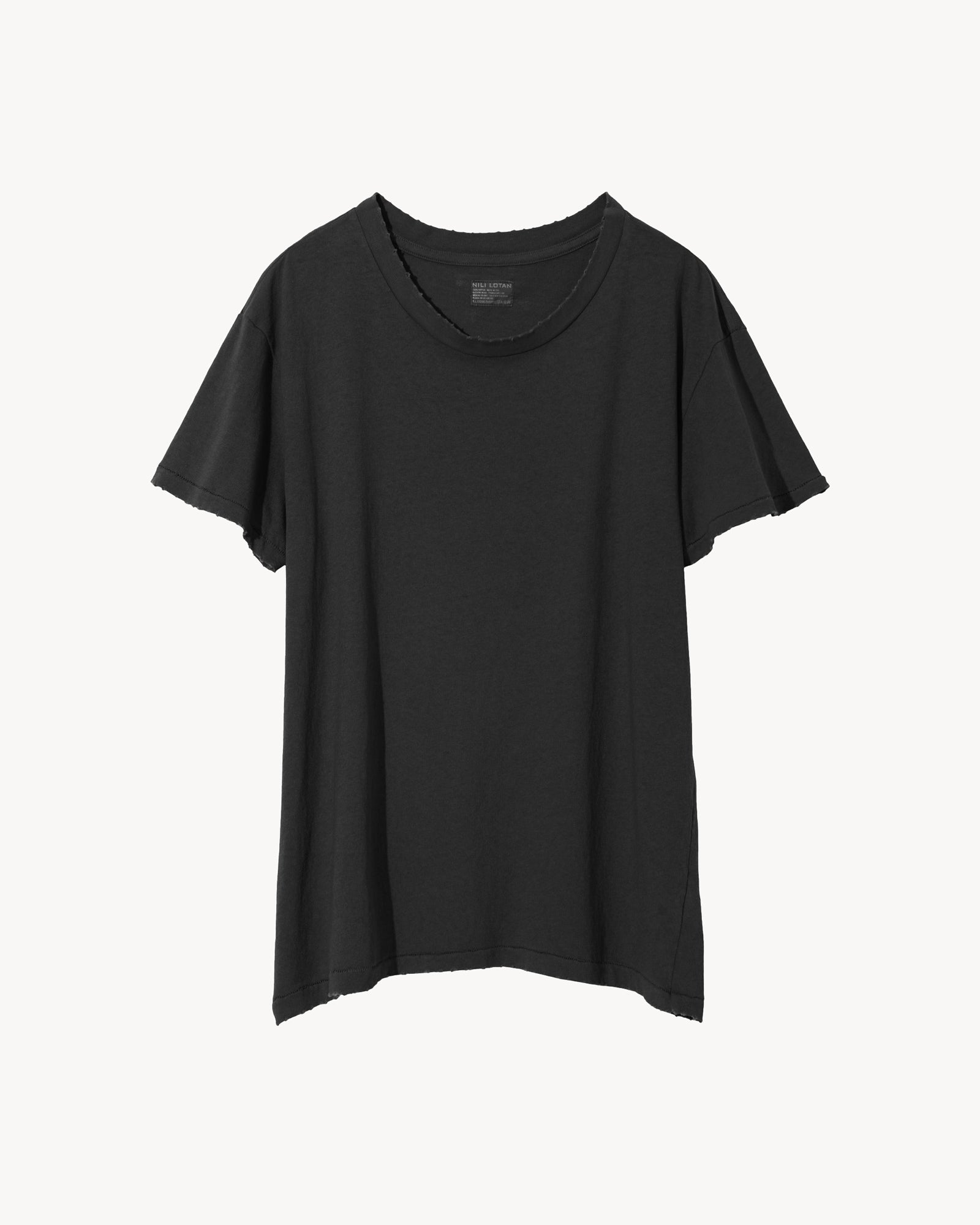 Brady Tee-Clothing-Nili Lotan-Washed Black-XS-Mercantile Portland