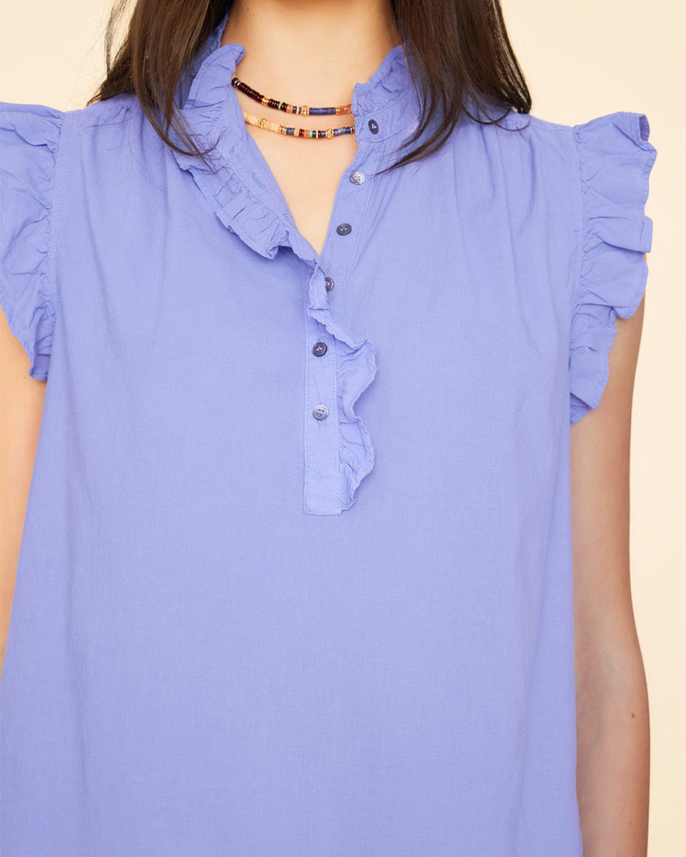 Brenna Top-Clothing-Xirena-Dark Peri-XS-Mercantile Portland