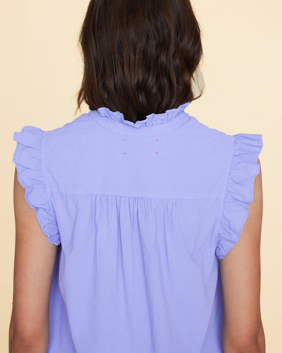 Brenna Top-Clothing-Xirena-Dark Peri-XS-Mercantile Portland