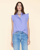 Brenna Top-Clothing-Xirena-Dark Peri-XS-Mercantile Portland