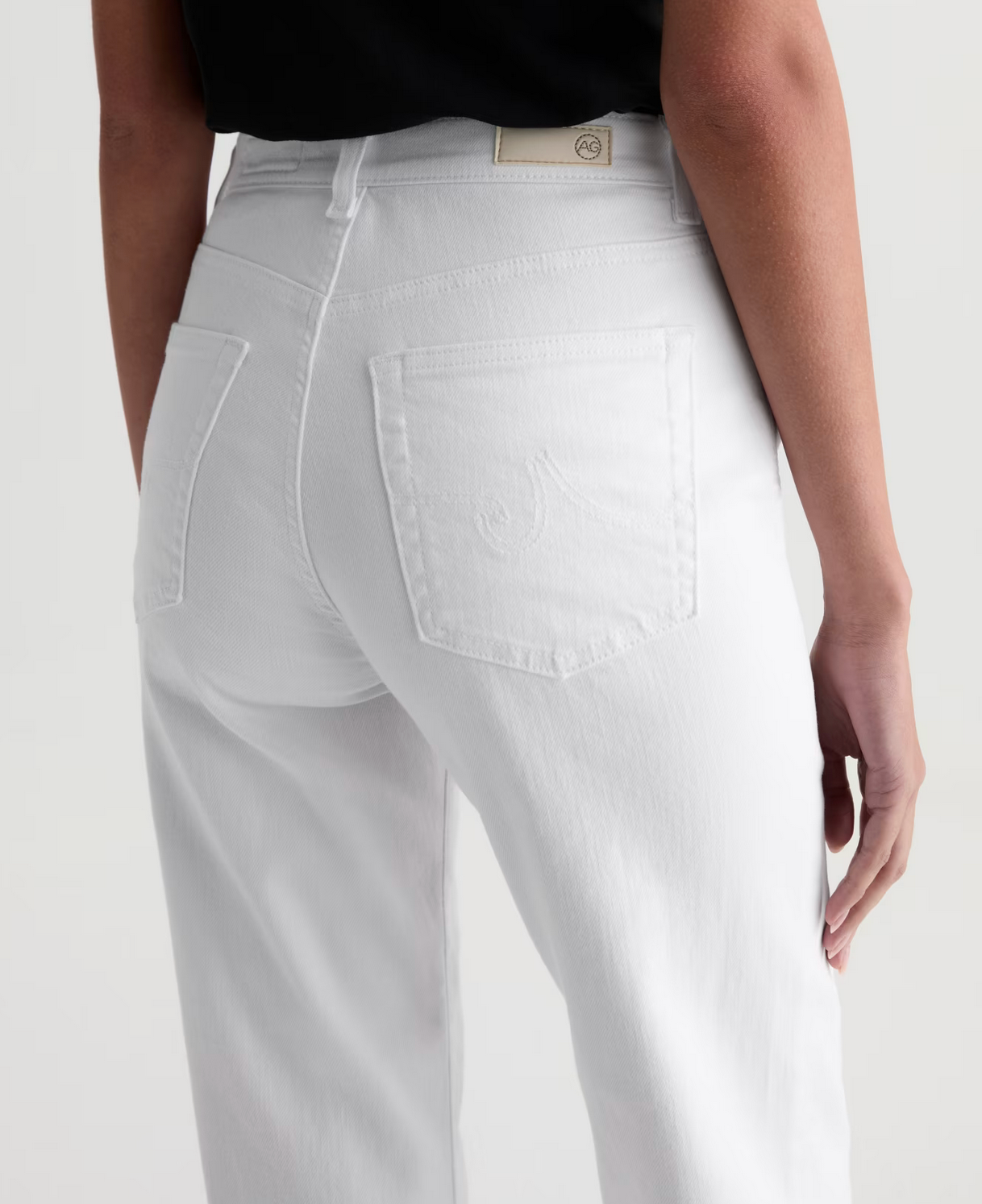 Brinley Crop Jean in Gallery White-Denim-AG Jeans-Gallery White-25-Mercantile Portland
