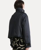 British Cropped Jacket in Night-Jackets-Forte Forte-Night-0-Mercantile Portland