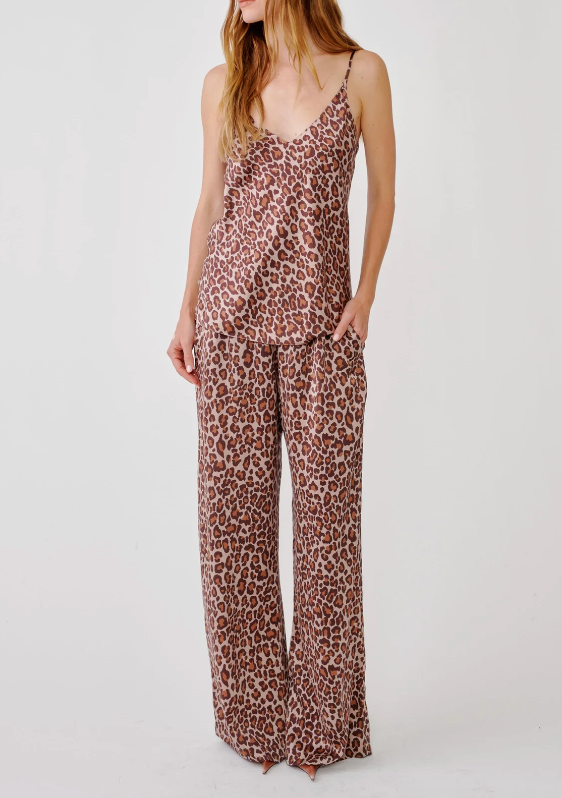 Brynn Silk Pull-On Pant-Pants-Sablyn-Dune-XS-Mercantile Portland