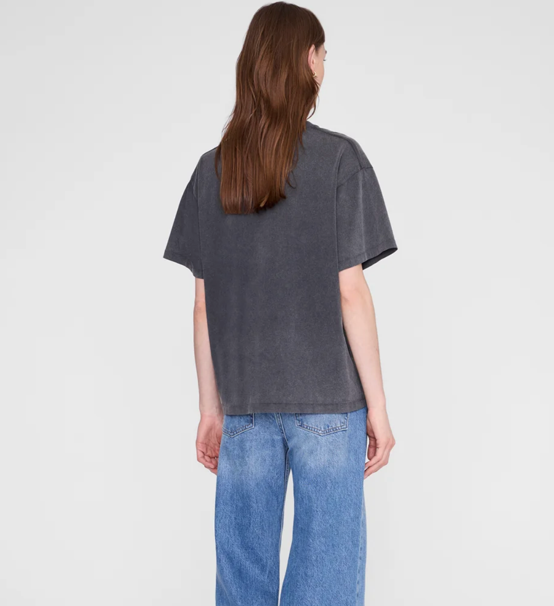 Cade Tiger Tee in Washed Black-T-Shirts-Anine Bing-Washed Black-S-Mercantile Portland
