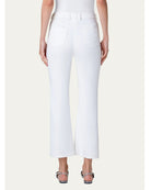 Cali Bootcut Cropped Denim Pants-Clothing-Akris Punto-Cream-2-Mercantile Portland