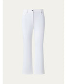 Cali Bootcut Cropped Denim Pants-Clothing-Akris Punto-Cream-2-Mercantile Portland