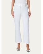 Cali Bootcut Cropped Denim Pants-Clothing-Akris Punto-Cream-2-Mercantile Portland