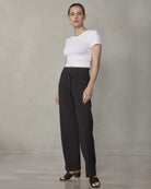 Candice Straight-Pants-Raffaello Rossi-Black-32-Mercantile Portland