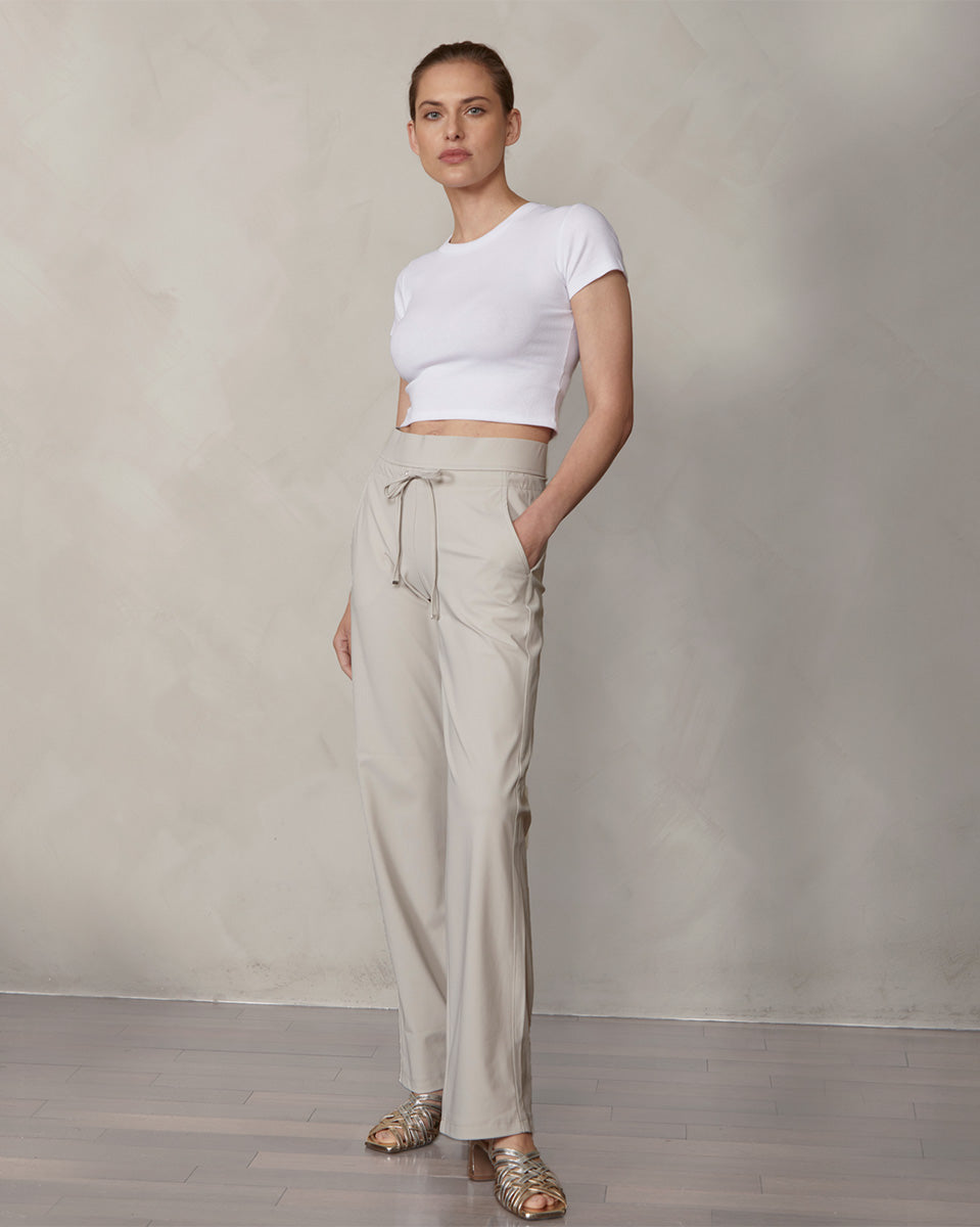 Candice Straight-Pants-Raffaello Rossi-Kalk-32-Mercantile Portland