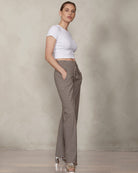 Candice Straight-Pants-Raffaello Rossi-Taupe-32-Mercantile Portland