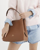Candy Bucket Bag in Caramel-Accessories-Cuoieria Fiorentina-Caramel-OS-Mercantile Portland