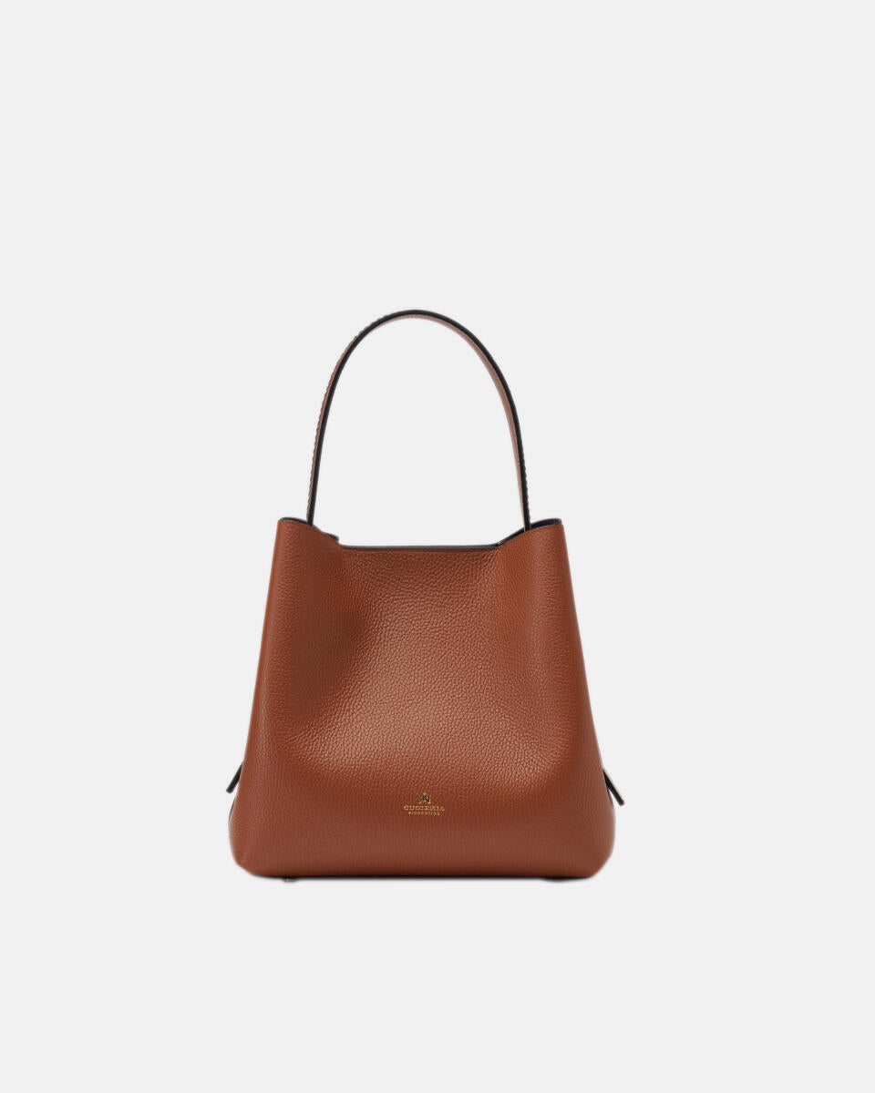 Candy Bucket Bag in Caramel-Accessories-Cuoieria Fiorentina-Caramel-OS-Mercantile Portland