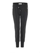 Candy Stretch Tech Pant-Pants-Raffaello Rossi-Black-32-Mercantile Portland