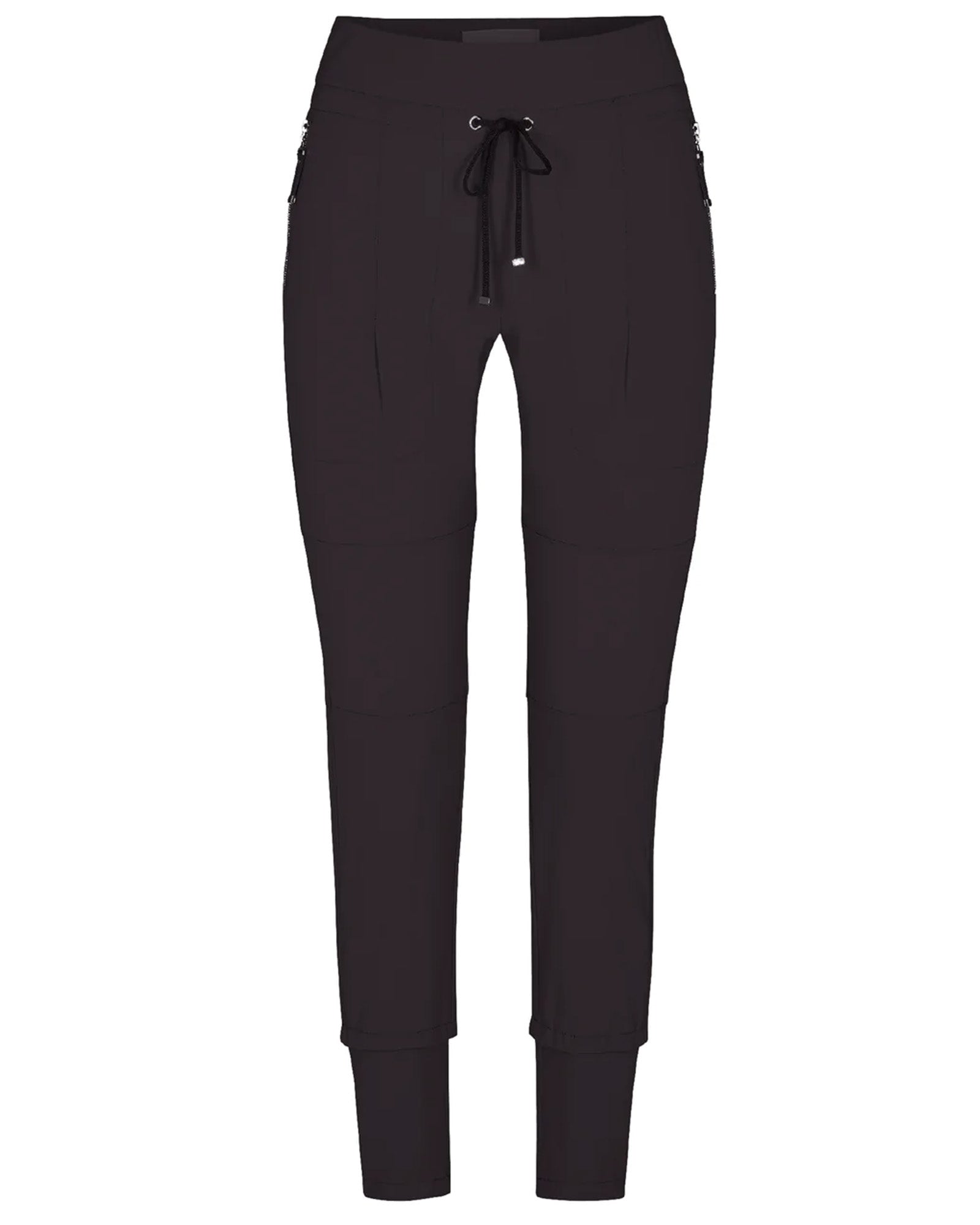 Candy Stretch Tech Pant-Pants-Raffaello Rossi-Dark Brown-32-Mercantile Portland