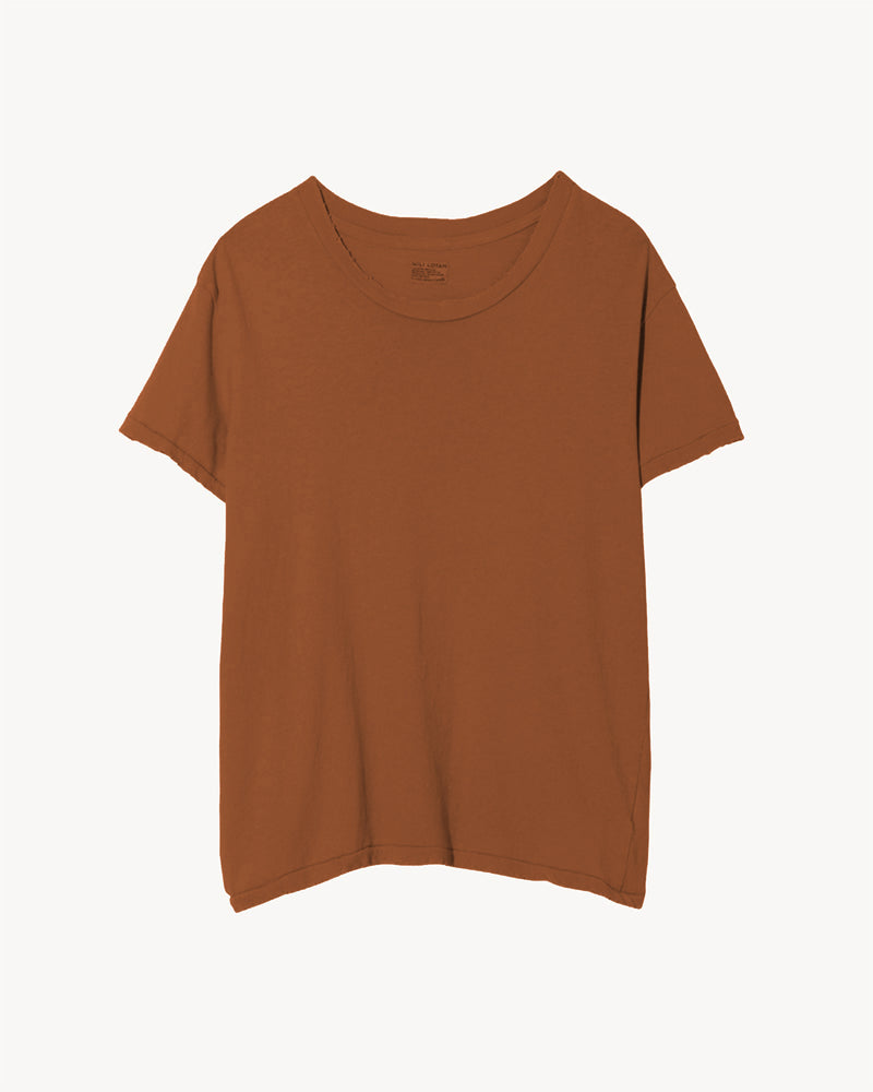 Brady Tee in Caramel-Nili Lotan-Mercantile Portland