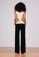 Carla Pant in Black-Pants-AVENUE MONTAIGN-Black-4-Mercantile Portland