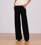 Carla Pant in Black-Pants-Avenue Montaigne-Black-4-Mercantile Portland