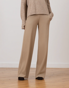 Carla Pant in Chamois-Pants-AVENUE MONTAIGN-Chamois-4-Mercantile Portland