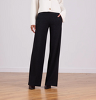 Carla Pant in Charcoal-Pants-AVENUE MONTAIGN-Charcoal-4-Mercantile Portland