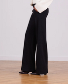 Carla Pant in Charcoal-Pants-Avenue Montaigne-Charcoal-4-Mercantile Portland
