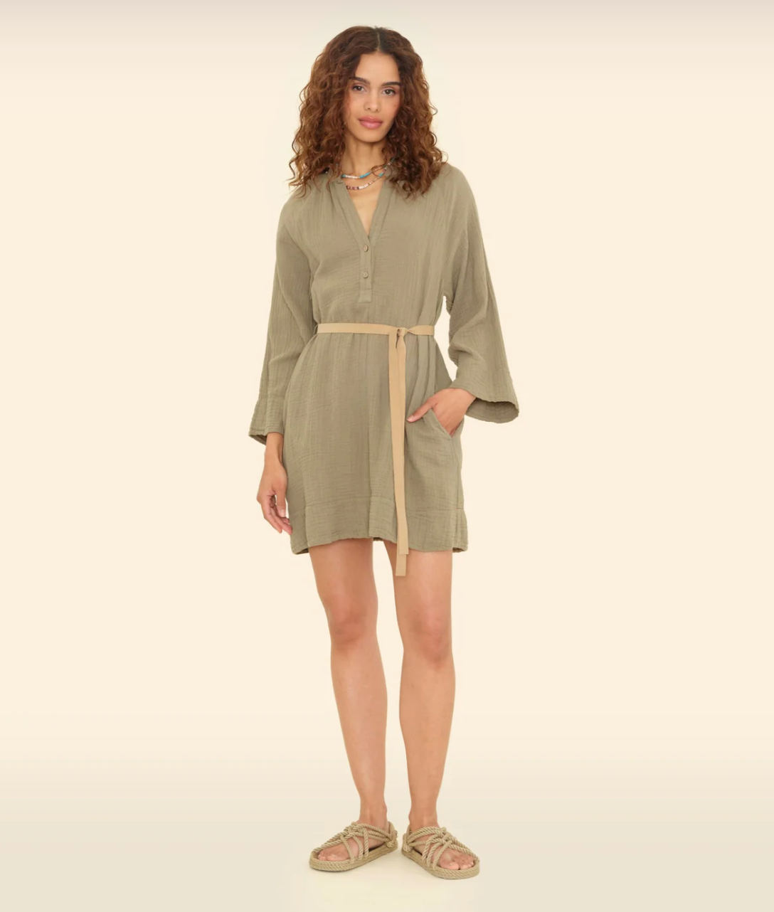 Carlotta Dress-Clothing-Xirena-Dark Seagrass-XS-Mercantile Portland