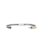 Carol Yellow Gold Diamond Bangle Bracelet-Accessories-Rene Escobar-S-Mercantile Portland