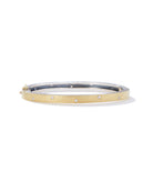 Carol Yellow Gold Diamond Bangle Bracelet-Accessories-Rene Escobar-S-Mercantile Portland