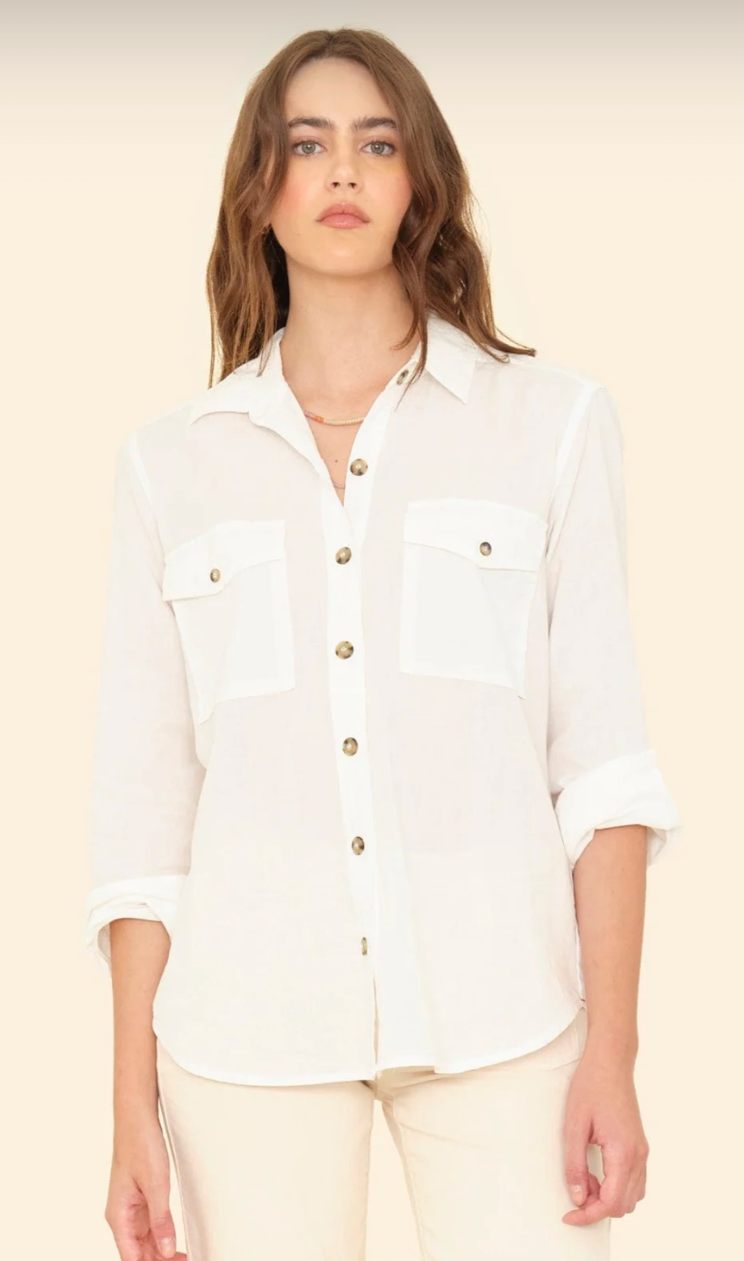Caroline Shirt (in more colors)-Clothing-Xirena-Russet Brown-XS-Mercantile Portland