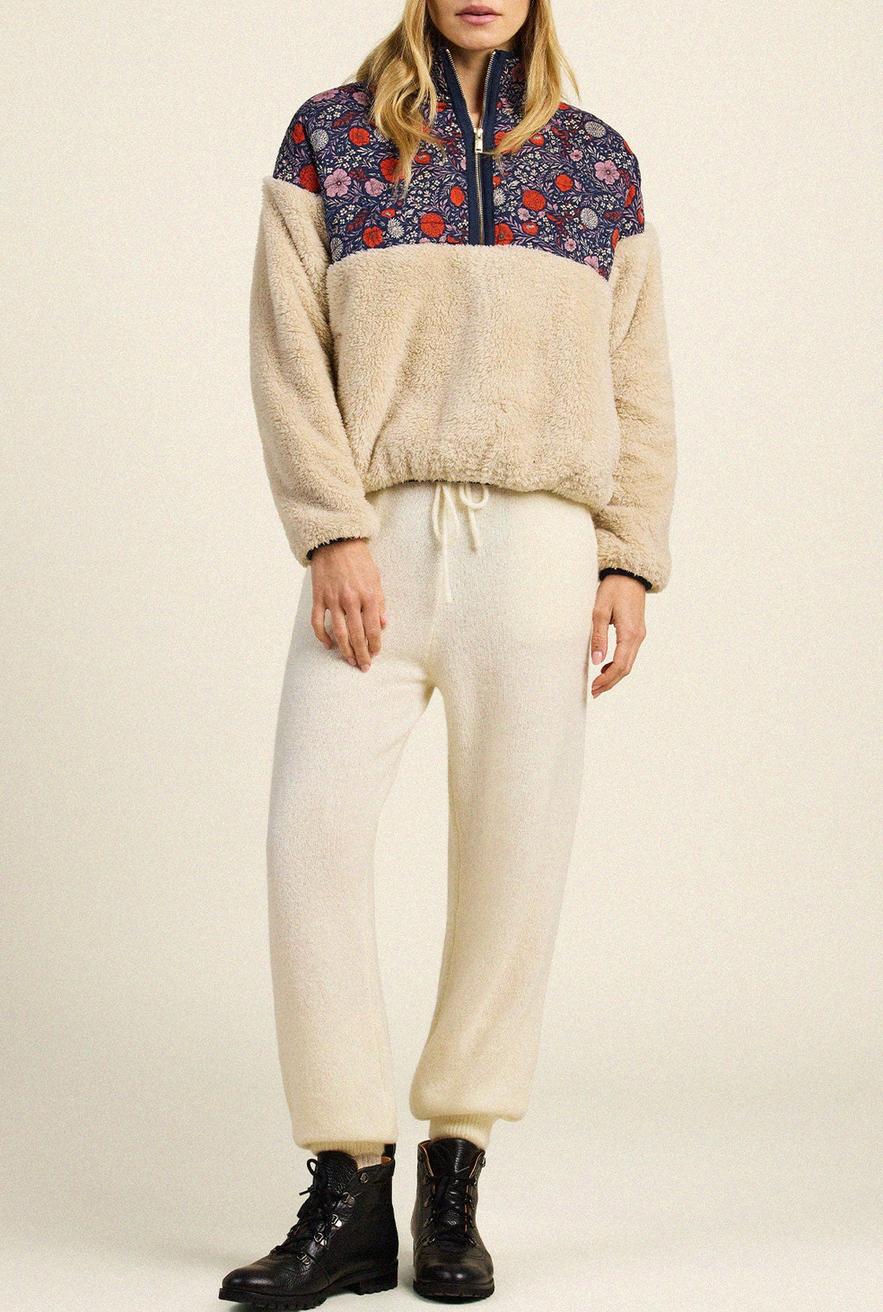Casey Pull Over in Atelier Garden-Jackets-TROVATA-Atelier Garden-XS-Mercantile Portland