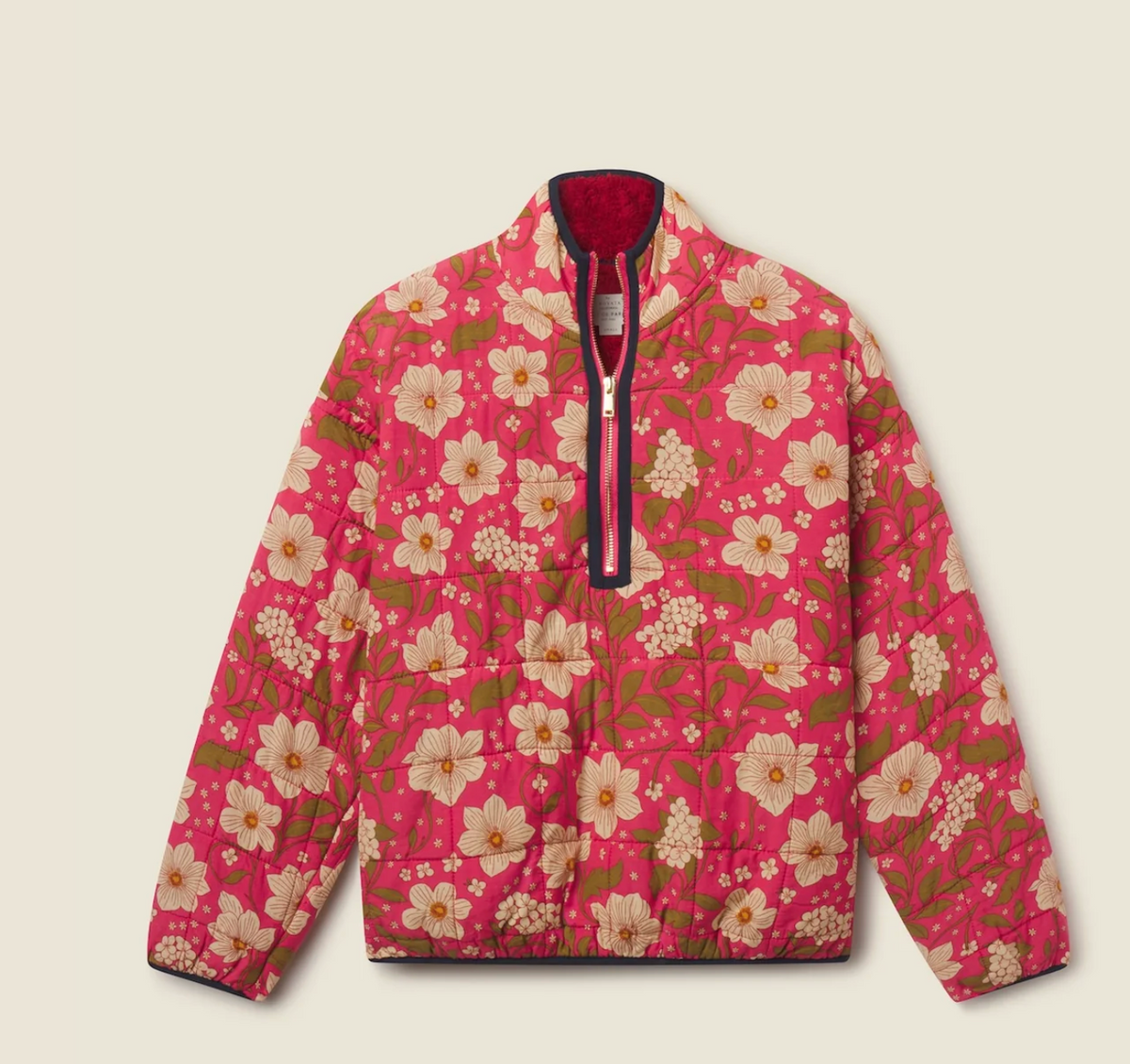 Casey Pull Over in Rose-Jackets-TROVATA-Rose-XS-Mercantile Portland