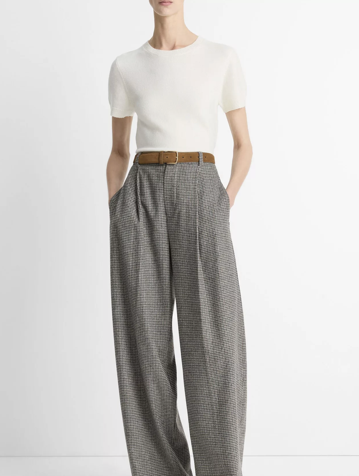 Cashmere Blend Tee-Clothing-Vince-Amalfi-XXS-Mercantile Portland