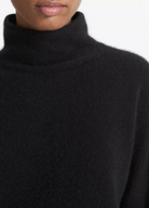 Cashmere Boxy Turtle Neck-Clothing-Vince-Black-XXS-Mercantile Portland